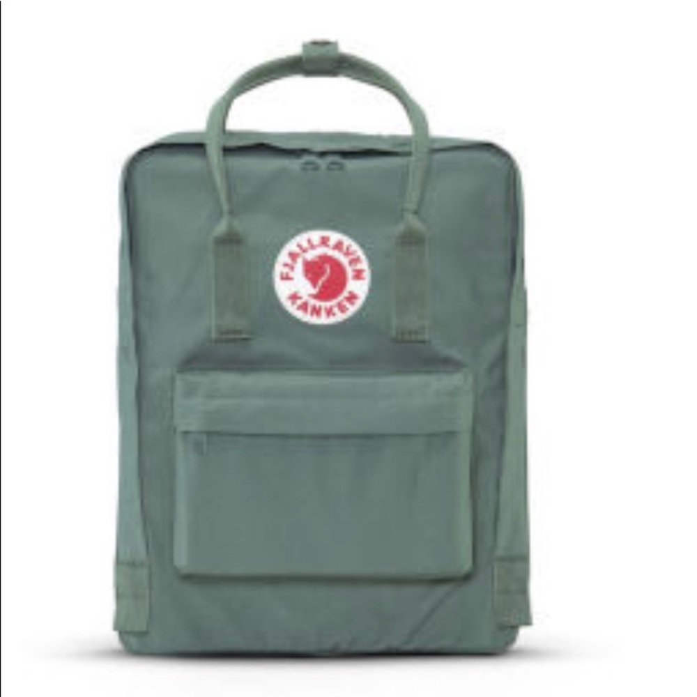 New Fjallraven Kanken Backpack Frost Green